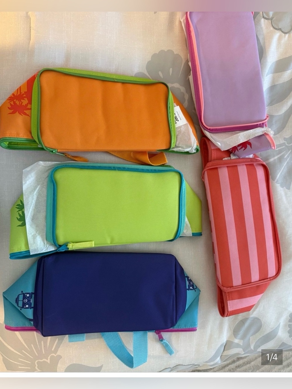 Trader Joe’s insulated lunch boxes in different color, price for one $29
